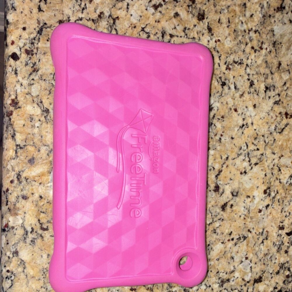 Amazon Freetime Pink Silicone Protective Tablet Case Cover